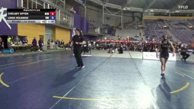 124 lbs Round 1 (16 Team) - Linda Holeman, Western New England vs Chelsey Upton, McMurry