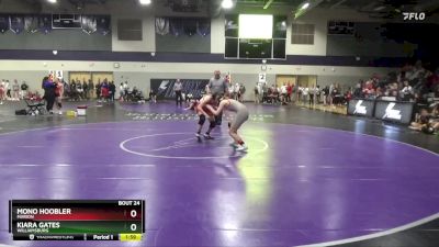 JV-6 lbs Round 1 - Mono Hoobler, Marion vs Kiara Gates, Williamsburg