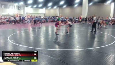 150 lbs Round 7 (10 Team) - Lane Salveson, Team Montana Conrad vs Nicholas Mccue, Terre Haute South Red