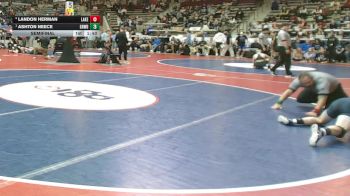 5A 132 lbs Semifinal - Ashton Neece, Greenwood vs Landon Herman, Lakeside