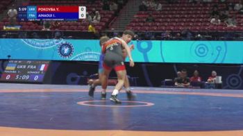60 kg 1/8 Final - Yevhen Pokovba, Ukraine vs Ilian Ainaoui, France