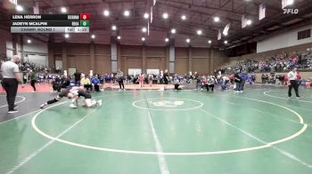 135 lbs Champ. Round 1 - Lena Herron, Seckman vs Jadeyn Mcalpin, Red Oak