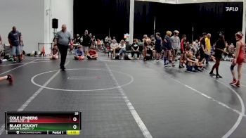 92 lbs Round 3 (8 Team) - Cole Lemberg, Killer Elite vs Blake Foucht, Dayton Bandits