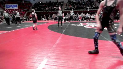 70 lbs Quarterfinal - Myles Flesner, Team Tulsa Wrestling Club vs Daxton Deckard, Raw Wrestling Club