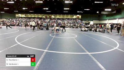 113 lbs Consi Of 8 #1 - Oumar Tounkara, NY vs Noel Verduzco, IN