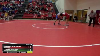 215 lbs Round 3 - Maverick Blackburn, Wadsworth vs Conner Bercume, Detroit Catholic Central