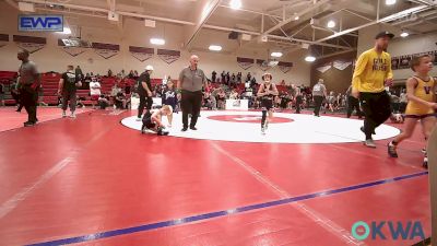 58 lbs Final - Jesse Wright, Trojan Wrestling vs Beckett Mills, Keystone Kids