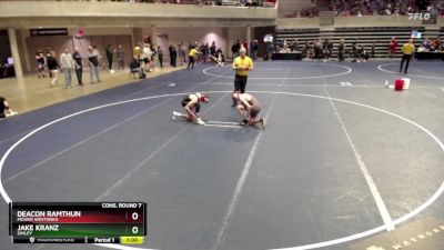 114 Championship Bracket Cons. Round 7 - Deacon Ramthun, Mound Westonka vs Jake Kranz, Simley