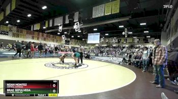 165 lbs Champ. Round 3 - Noah Montez, Central Catholic vs Brae Sepulveda, La Costa Canyon