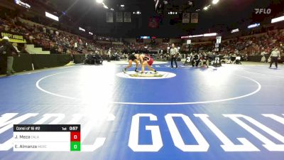 175 lbs Consi Of 16 #2 - Juan-Carlos Meza, Calaveras vs Eric Almanza, Merced