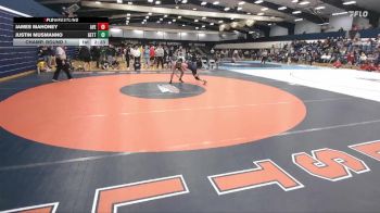 157 lbs Champ. Round 1 - Justin Musmanno, Gettysburg vs James Mahoney, Averett