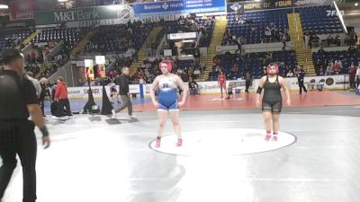 185 lbs 5th Place - Zanayaly Rodriguez, Springfield Central (W) vs Sophia Hersey, Braintree