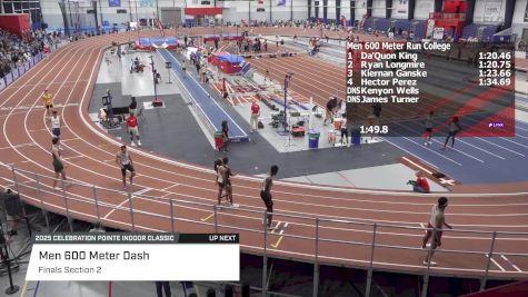 Men's 600m, Finals 2