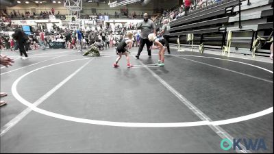 46-49 lbs Consi Of 8 #2 - Dixye Hamilton, Little Axe Takedown Club vs Ryatt Phillips, Murray County Takedown Club