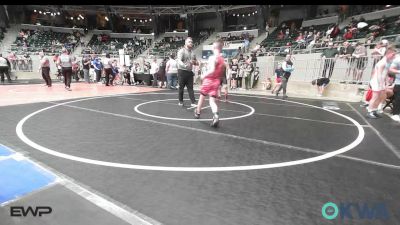 96 lbs Round Of 16 - Dakin Patterson, Maize Wrestling Club vs Hunter Jackson, Locust Grove Youth Wrestling