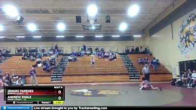 165 lbs Round 1 (16 Team) - Jenaro Paredes, Berrien County vs Andrew Engle, Union County