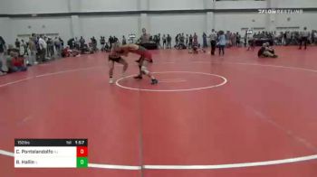 152 lbs Prelims - Cooper Pontelandolfo, NJ vs Brody Hallin, IL