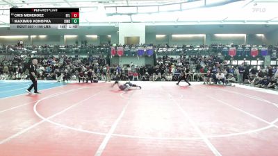 190 lbs Semifinal - Cris Menendez, Bethel vs Maximus Konopka, Simsbury