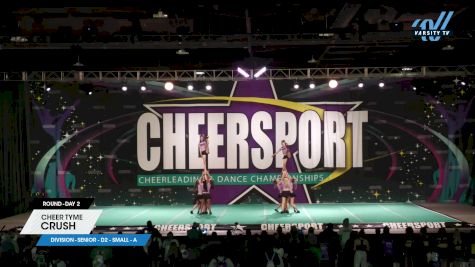 Cheer Tyme - Crush [2025 L5 Senior - D2 - Small - A Day 2] 2025 CHEERSPORT National All Star Cheerleading Championship