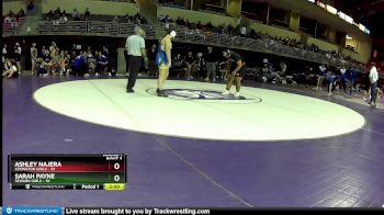 235 lbs Round 1 (8 Team) - Ashley Najera, Lexington Girls vs Sarah Payne, Seward Girls