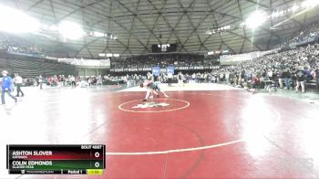 4A 157 lbs Champ. Round 1 - Ashton Slover, Kamiakin vs Colin Edmonds, Glacier Peak