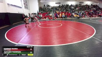 138 lbs Cons. Round 1 - Dominick Ibarra, Northglenn vs Matthew Thompson, Vista Peak