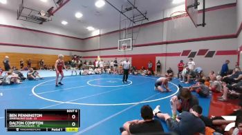 152 lbs Round 2 (6 Team) - Dalton Compton, Louisianimals Black vs Ben Pennington, Spartan Mat Club