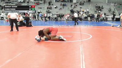 220 lbs 7th Place - Marley Baker, NV vs Chris Parisi, NY