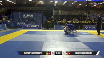 Kennedy Paige Franklin vs Margaret Rose Grindatti 2026 Pan Jiu Jitsu IBJJF Championship