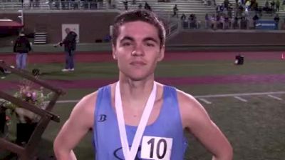 Conner Peloquin (4th in 3200 @ WA State Meet)