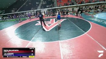 140 lbs Round 2 (16 Team) - Rhya Balmforth, Utah vs Lia Hornby, Washington 2