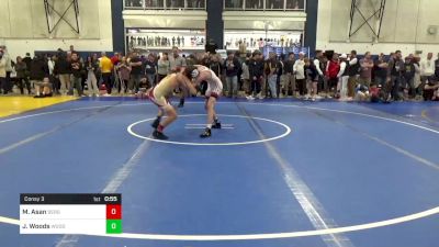 114 lbs Consy 3 - Marcos Asan, Bergen Catholic-NJ vs Jackson Woods, Woodrow Wilson-WV