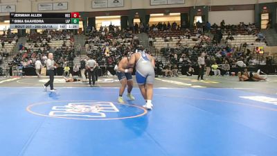 285-2A/1A Champ. Round 1 - Sima Saavedra, La Plata vs Jermiah Allen, North East