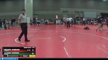 174 lbs Cons. Round 4 - Kamden Goering, Luther vs Michael Gabbard, Averett