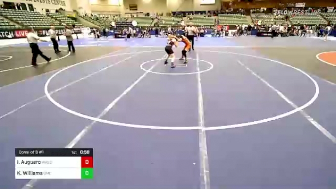 115 lbs Consi Of 8 #1 - Irais Auguero, Wasco Wrestling vs Kali Williams ...