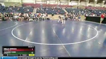 125 lbs Round 3 (10 Team) - Bella Arriaga, MONTANA vs Saoirse Cook, ALASKA1
