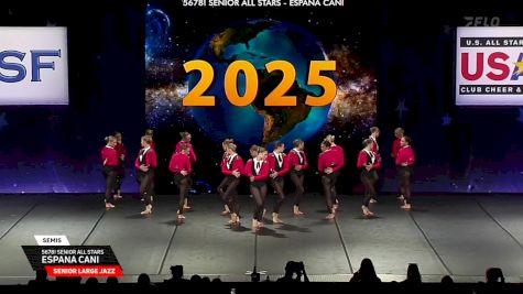 5678! Senior All Stars - Espana Cani [2025 Senior Large Jazz Semis] 2025 The Dance Worlds