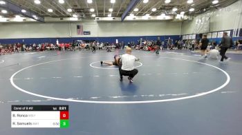 184 lbs Consi Of 8 #2 - Ben Ronca, Wesleyan vs RJ Samuels, Wisconsin-Whitewater