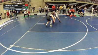 82 lbs Cons. Semis - Cooper Bagley, Westlake vs Bronson McCurdy, Uintah Wrestling