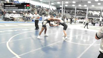 5 - 215 lbs Quarterfinal - Hunter Vayda, Lightridge High School vs Zion Baskerville, William Fleming