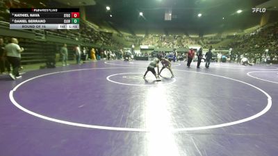 106 lbs Round Of 16 - Nathiel Nava, Stockdale vs Daniel Serrano, Clovis East