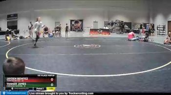 56 lbs Finals (2 Team) - Jayden Benitez, Team Palmetto vs Tanner James, Carolina Reapers