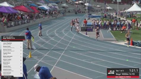 2026 AAU Junior Olympic Games - Youth Boys' 3k, Semi-Finals 1 - Age 14