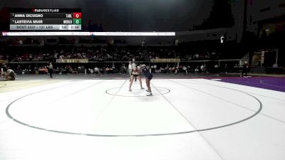 131 lbs Semifinal - Anna DiCugno, Tarleton State vs Lastevia Muir, Menlo College