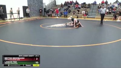 JV-3 lbs Round 1 - Charles Boldt, Urbandale vs Garrett Towers, Urbandale