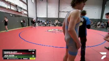 138 lbs Champ. Round 1 - Mason Elliott, Reality Sports Wrestling Club vs Jace Mayer, Camas Wrestling Club
