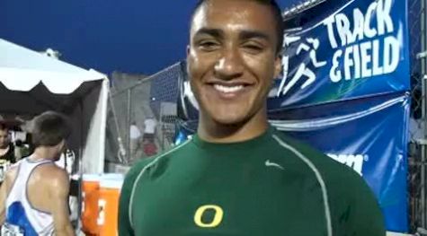 Ashton Eaton Oregon over 8 meters in LJ 2010 NCAA West Regional