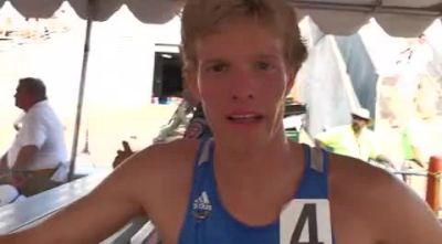 Cory Primm UCLA after qualifying for 800 2010 NCAA West Preliminary
