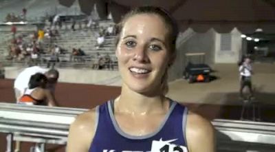 Martina Tresch and the peircing Kansas State steeple qualifier 2010 NCAA West Preliminary