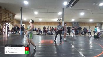 189 lbs Consolation - Josh Worthington, Bloomsburg vs Timothy Freeman, Westfield